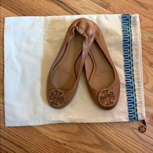 Tory Burch flats with bag